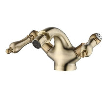 Смеситель для биде с донным клапаном Caprigo Adria Classic Metal Edition 03M-530-vot