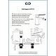 Заказать Смеситель для биде без донного клапана GID Niagara L057-CH-B в магазине сантехники Santeh-Crystal.ru