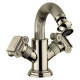 Купить Смеситель на биде с донным клапаном бронза, ручки металл Cezares Olimp OLIMP-BS2-02-O в магазине сантехники Santeh-Crystal.ru