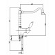 Купить Смеситель для кухни бронза, ручка белая Cezares Elite ELITE-LLM2-02-Bi в магазине сантехники Santeh-Crystal.ru