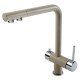 Приобрести Смеситель для кухни Blanco Fontas Хром/Серый беж 518512 в магазине сантехники Santeh-Crystal.ru
