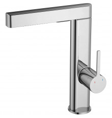 Смеситель для кухни Vincea VKF-22CH с выдвижным изливом, хром