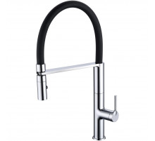 Смеситель для кухни Vincea VKF-114CH с гибким изливом, хром