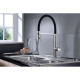 Смеситель для кухни Vincea VKF-114CH с гибким изливом, хром