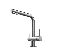 Смеситель для кухни с подключением к фильтру нержавеющая сталь Omoikiri Nagano-BN
