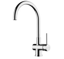 Смеситель для кухни хром Omoikiri Sendai