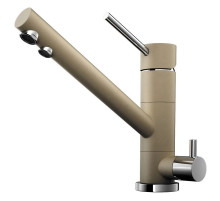 Смеситель для кухни с подключением к фильтру шампань Omoikiri Tonami-CH