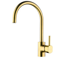 Смеситель для кухни светлое золото Omoikiri Wakayama-LG 4994291