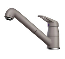 Смеситель для кухни ленинградский серый Omoikiri Tateyama-S-GR