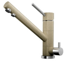 Смеситель для кухни с подключением к фильтру карамель Omoikiri Tonami-CA