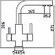 Приобрести Смеситель для кухни с подключением к фильтру Zorg Inox SZR-1126 в магазине сантехники Santeh-Crystal.ru