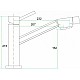 Купить Смеситель для кухни с подключением к фильтру Zorg Inox SZR-1283 в магазине сантехники Santeh-Crystal.ru