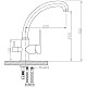Приобрести Смеситель для кухни с подключением к фильтру Zorg Sanitary ZR 315 YF в магазине сантехники Santeh-Crystal.ru