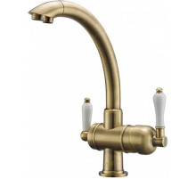 Смеситель для кухни с подключением к фильтру Zorg Sanitary ZR 327 YF BR