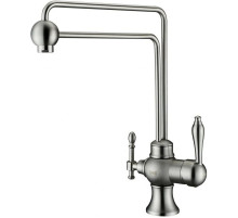 Смеситель для кухни с подключением к фильтру Zorg Sanitary ZR 345 YF STEEL