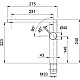 Купить Смеситель для кухни Franke Crystal 115.0474.673 в магазине сантехники Santeh-Crystal.ru