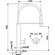 Заказать Смеситель для кухни Franke Centinox 115.0177.709 в магазине сантехники Santeh-Crystal.ru