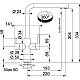 Заказать Смеситель для кухни с подключением к фильтру Franke Neptune 115.0370.694 в магазине сантехники Santeh-Crystal.ru