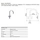 Приобрести Смеситель для кухни с подключением к фильтру Franke Ambient 115.0479.079 в магазине сантехники Santeh-Crystal.ru