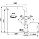 Приобрести Смеситель для кухни Franke Active Plus 115.0373.833 в магазине сантехники Santeh-Crystal.ru