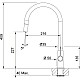 Заказать Смеситель для кухни Franke Ambient Evo 115.0373.947 в магазине сантехники Santeh-Crystal.ru