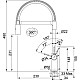 Приобрести Смеситель для кухни Franke Ambient Semi-Pro 115.0265.997 в магазине сантехники Santeh-Crystal.ru