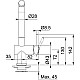 Купить Смеситель для кухни Franke Active Plus 115.0524.923 в магазине сантехники Santeh-Crystal.ru
