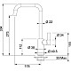 Купить Смеситель для кухни Franke Elegance 115.0296.801 в магазине сантехники Santeh-Crystal.ru