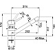 Купить Смеситель для кухни Franke Sinta 115.0297.478 в магазине сантехники Santeh-Crystal.ru