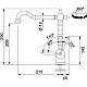 Приобрести Смеситель для кухни Franke Old England 115.0315.597 в магазине сантехники Santeh-Crystal.ru