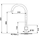 Купить Смеситель для кухни Franke Pola 115.0328.184 в магазине сантехники Santeh-Crystal.ru