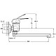 Приобрести Смеситель для кухни G.Lauf KLO12-A048 в магазине сантехники Santeh-Crystal.ru