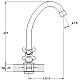 Купить Смеситель для кухни G.Lauf JML4-A605 в магазине сантехники Santeh-Crystal.ru