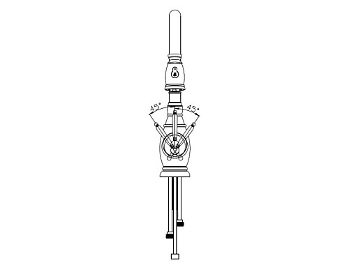 Купить Смеситель для кухни Seaman Eco Koblenz SSN-2168P в магазине сантехники Santeh-Crystal.ru