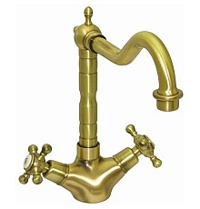 Смеситель для кухни Seaman Barcelone SSL-5079-Antique Gold