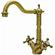 Заказать Смеситель для кухни Seaman Barcelone SSL-5079-Antique Gold в магазине сантехники Santeh-Crystal.ru