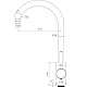 Купить Смеситель для кухни Seaman Barcelone SSL-5226-Gun в магазине сантехники Santeh-Crystal.ru