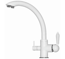 Смеситель для кухни Seaman Barcelone SSL-5382-Snow