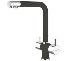 Смеситель для кухни Florentina Ares AV хром/черный 30.30H.2120.102