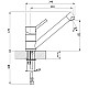 Купить Смеситель для кухни Florentina Fita AV хром/грей 33.27L.1120.305 в магазине сантехники Santeh-Crystal.ru