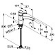 Приобрести Смеситель для кухни Kludi Trendo 335790575 в магазине сантехники Santeh-Crystal.ru