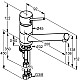 Заказать Смеситель для кухни Kludi Scope 339390575 в магазине сантехники Santeh-Crystal.ru
