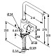 Приобрести Смеситель для кухни Kludi L-ine 428160577 в магазине сантехники Santeh-Crystal.ru