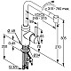 Приобрести Смеситель для кухни Kludi L-ine 428210577 в магазине сантехники Santeh-Crystal.ru