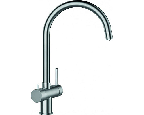 Приобрести Смеситель для кухни с подключением к фильтру Schock Ares нержавеющая сталь 710441 в магазине сантехники Santeh-Crystal.ru
