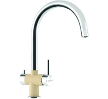 Смеситель для кухни с подключением к фильтру Schock Ares нержавеющая сталь/лунный камень 710443