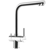 Смеситель для кухни с подключением к фильтру Schock Vitus нержавеющая сталь 710427