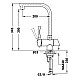 Заказать Смеситель для кухни с подключением к фильтру Teka OS 206 182060200 в магазине сантехники Santeh-Crystal.ru