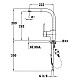 Приобрести Смеситель для кухни Teka ARK 938 23938120FB в магазине сантехники Santeh-Crystal.ru