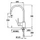 Заказать Смеситель для кухни Teka IN 995 53991512 в магазине сантехники Santeh-Crystal.ru